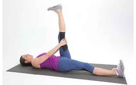 Hamstring stretch