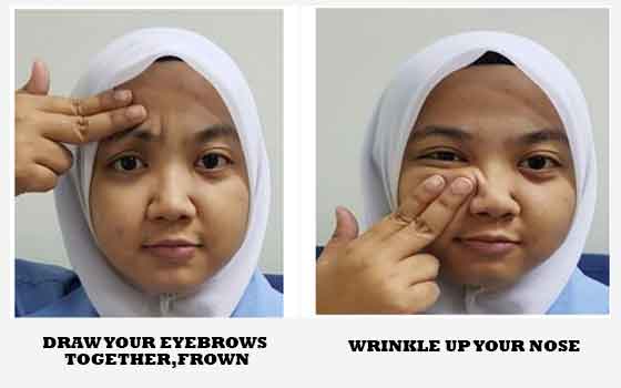 Wrinkle up your nose